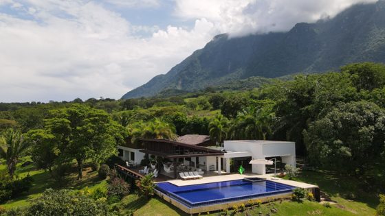 La Villa Las Guacamayas et son environnement naturel, Sud-Ouest d'Antioquia